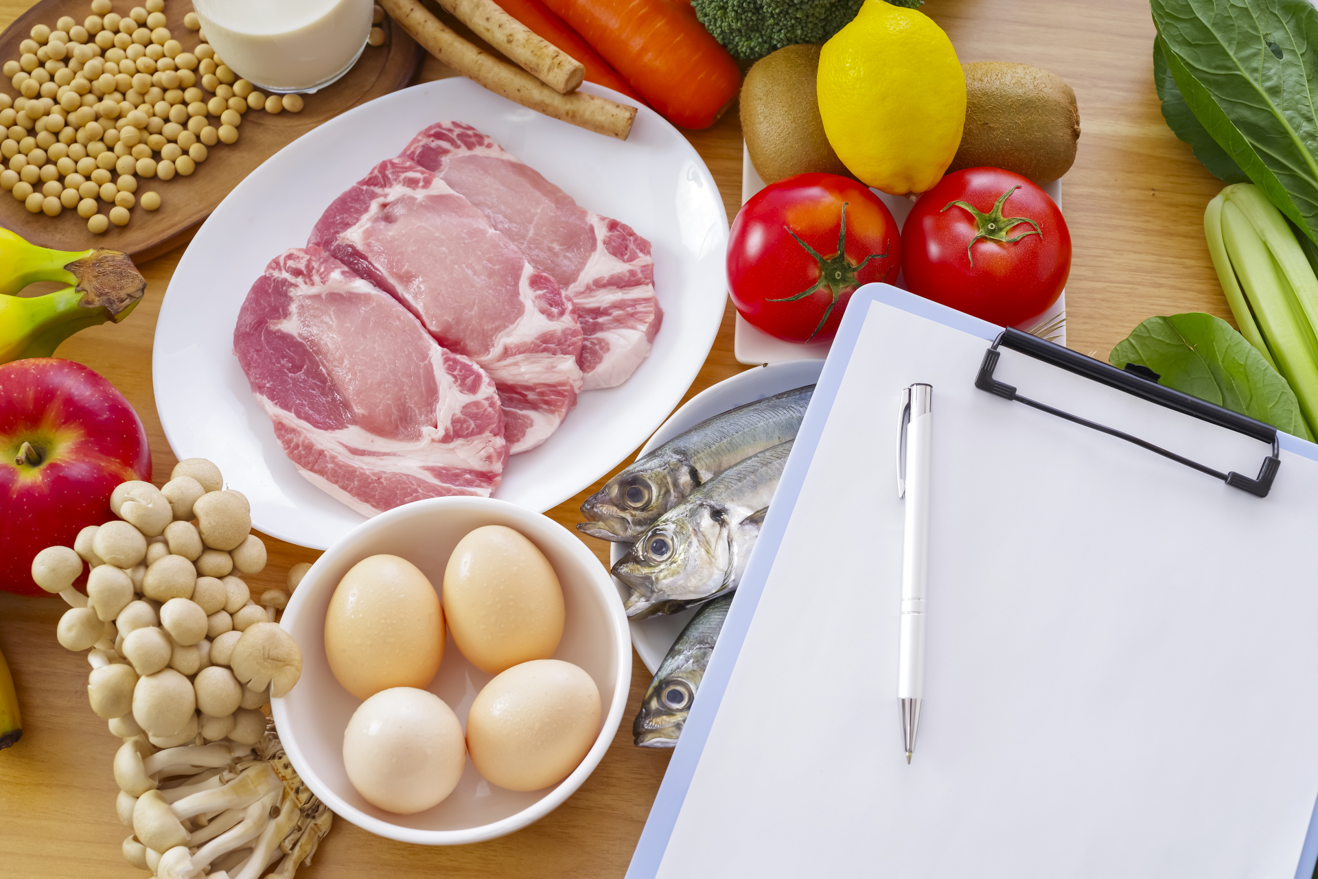 バランスの取れた食生活を意識する