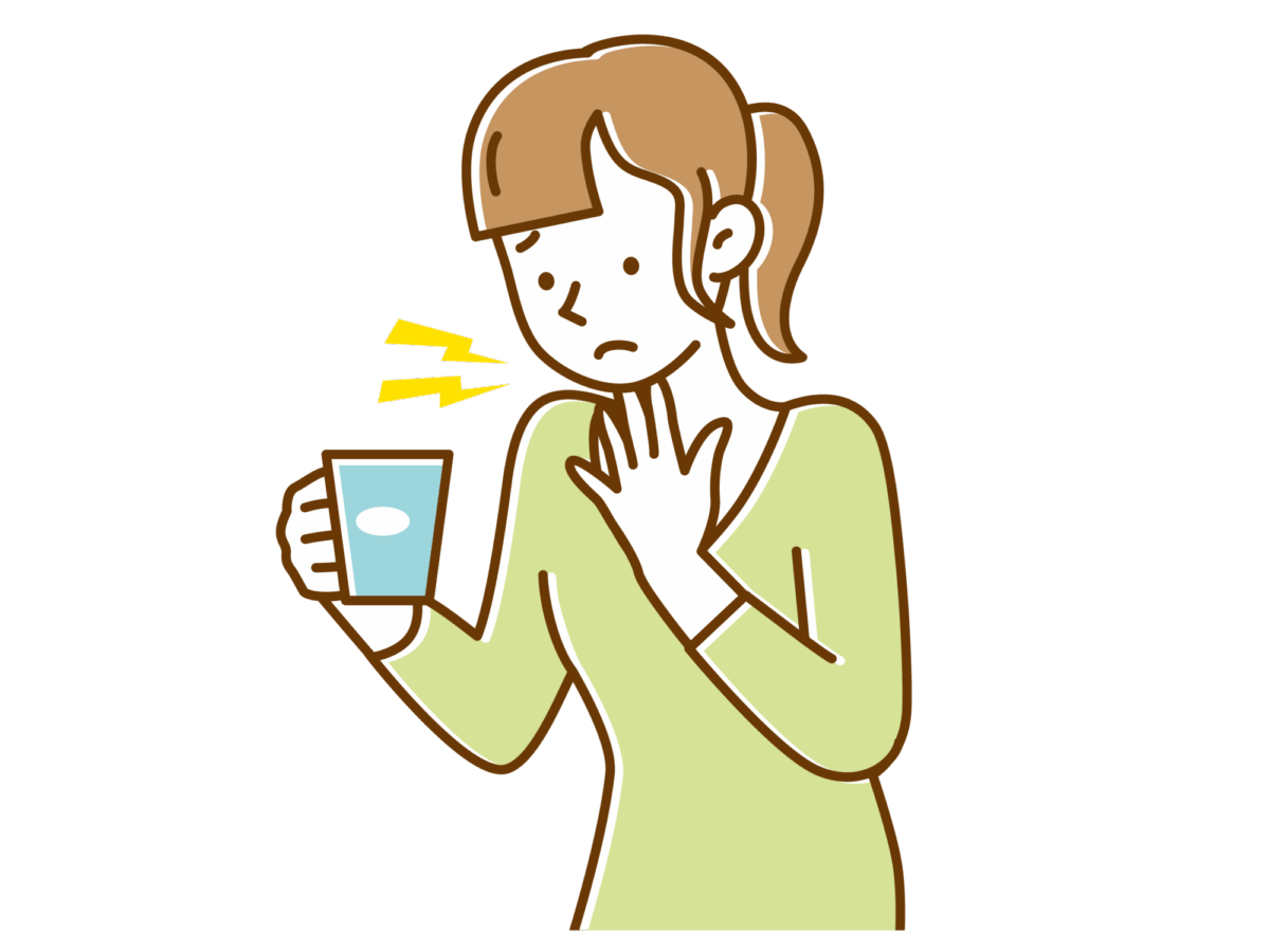 喉のつかえ感