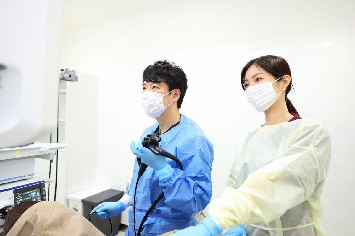 内視鏡検査風景